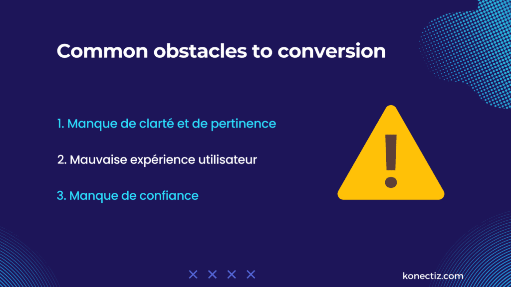 Common obstacles to conversion_ rate - Konectiz