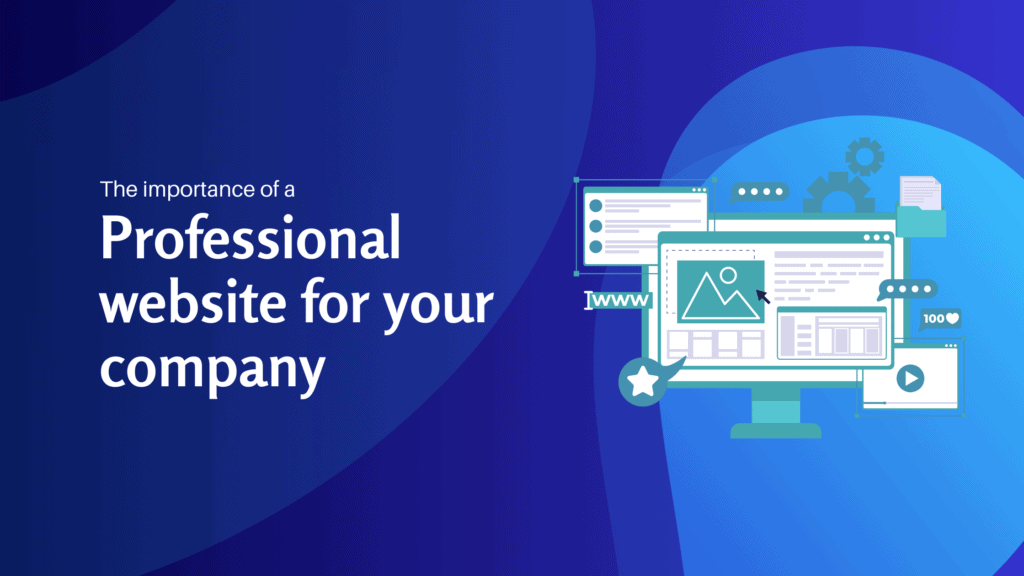 The importance of a professional website for your company - Konectiz